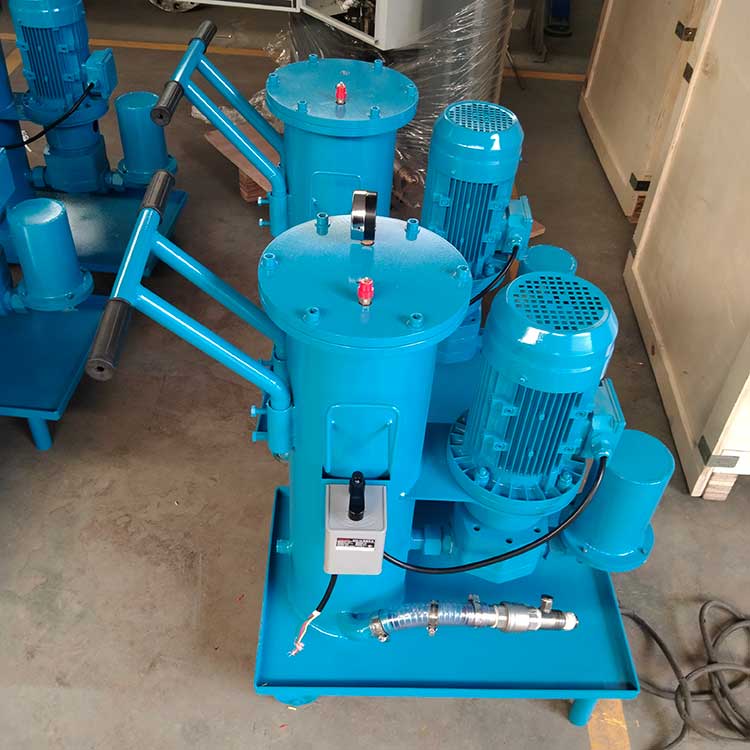 華豫生產(chǎn)供應(yīng)LUC單筒濾油機(jī) 可移動(dòng) 油液過濾